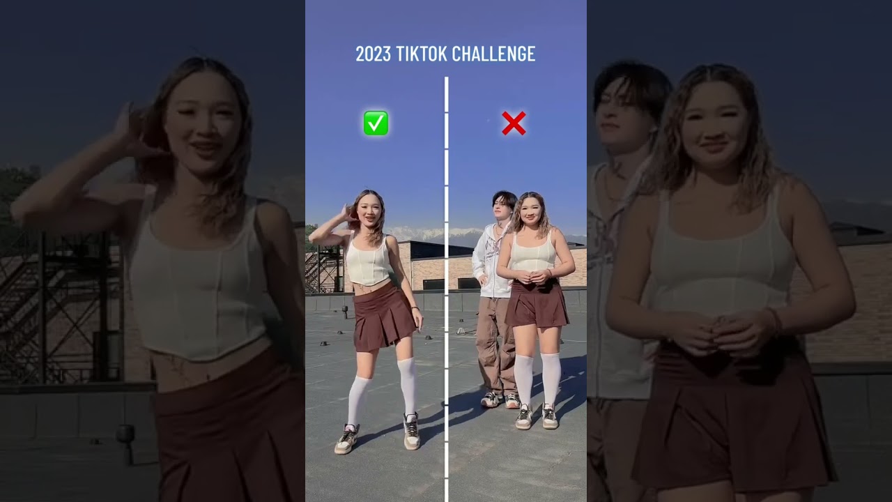 2023 TikTok Challenge 😜 #DreamTeam