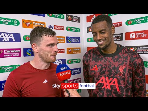 "I feel good" | Alexander Isak reacts after scoring his first Liverpool goal
