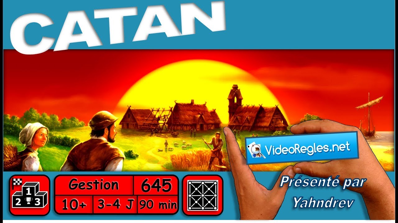 Règles du jeu Catan sur VIDEOREGLES.net 🏡