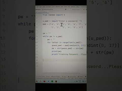 How to Build a Simple Password Cracker with Python | #pythonprogramming #pythonlearning