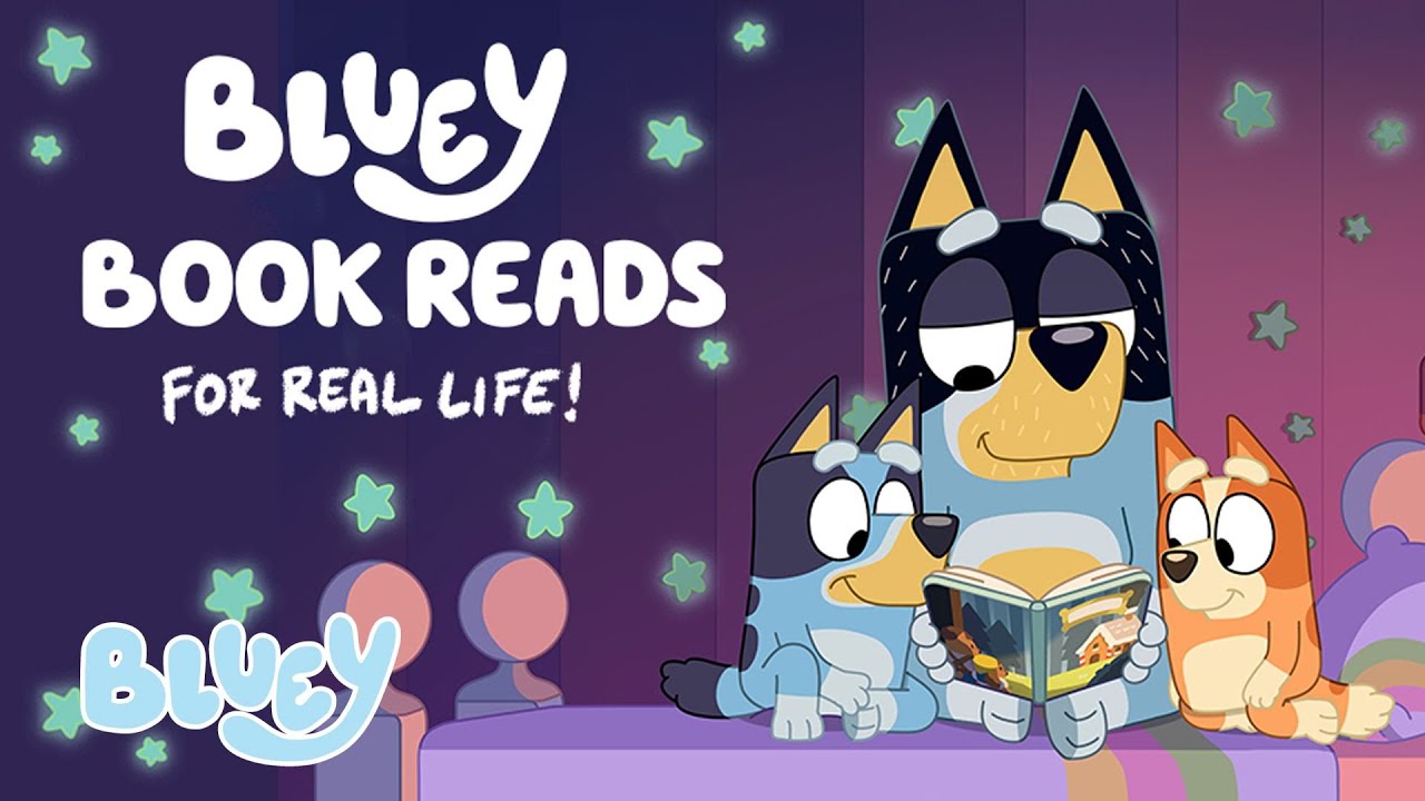 🔴 Live Bluey Book Readings | 30+ Min with Celebrities