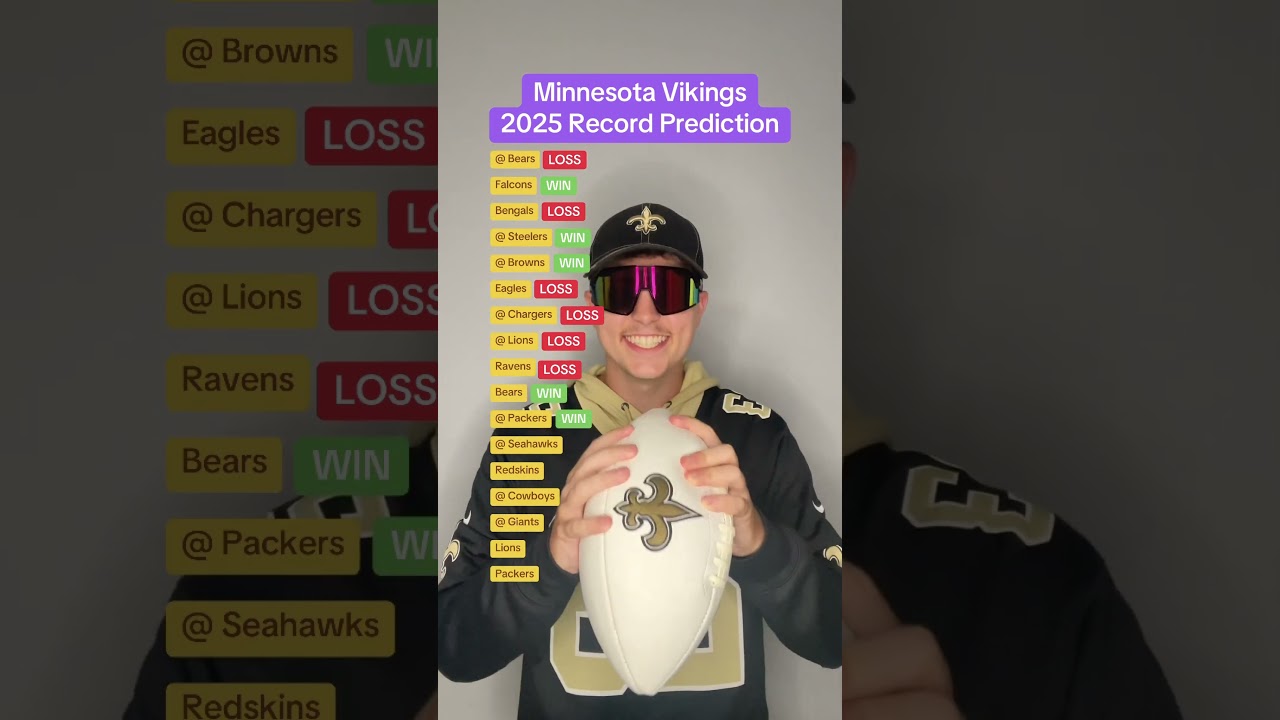 Minnesota Vikings 2025 Season Outlook: Expert Predictions & Expectations 🏈