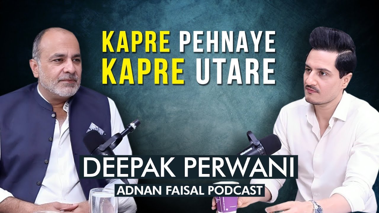 Exclusive Interview with Deepak Perwani on Adnan Faisal's Podcast 🎙️