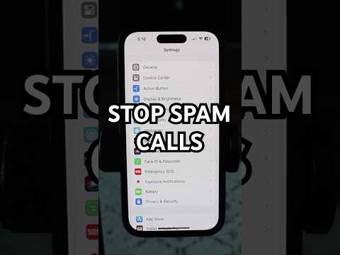 How To Stop All Spam Calls on iPhone
