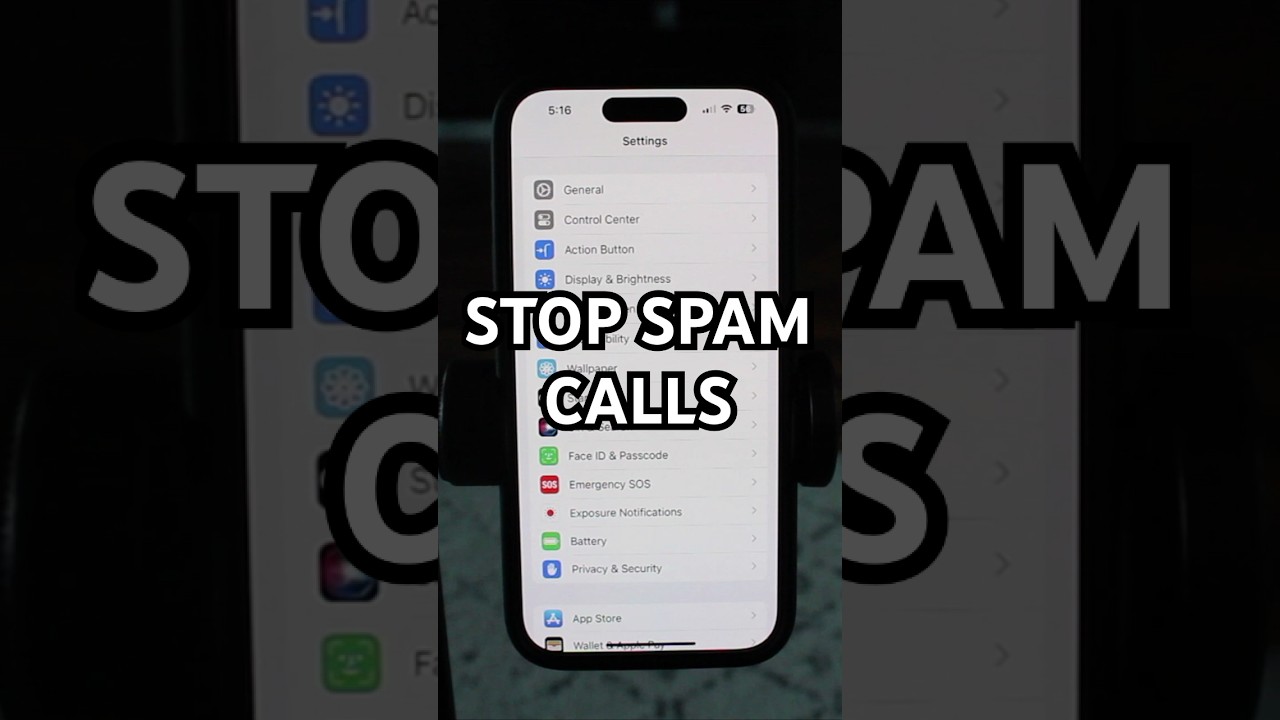 Say Goodbye to Spam Calls: Easy iPhone Setting to Block Unwanted Calls 📵
