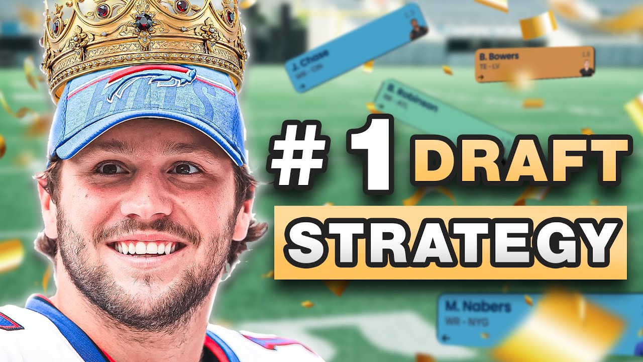 Top 2025 Fantasy Football Draft Strategy + PPR Mock 🏈