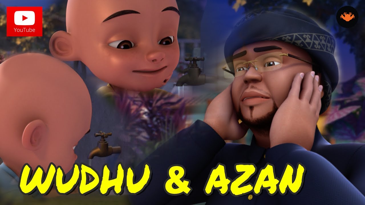 Panduan Wudhu dan Azan Maghrib - Upin & Ipin Musim 11
