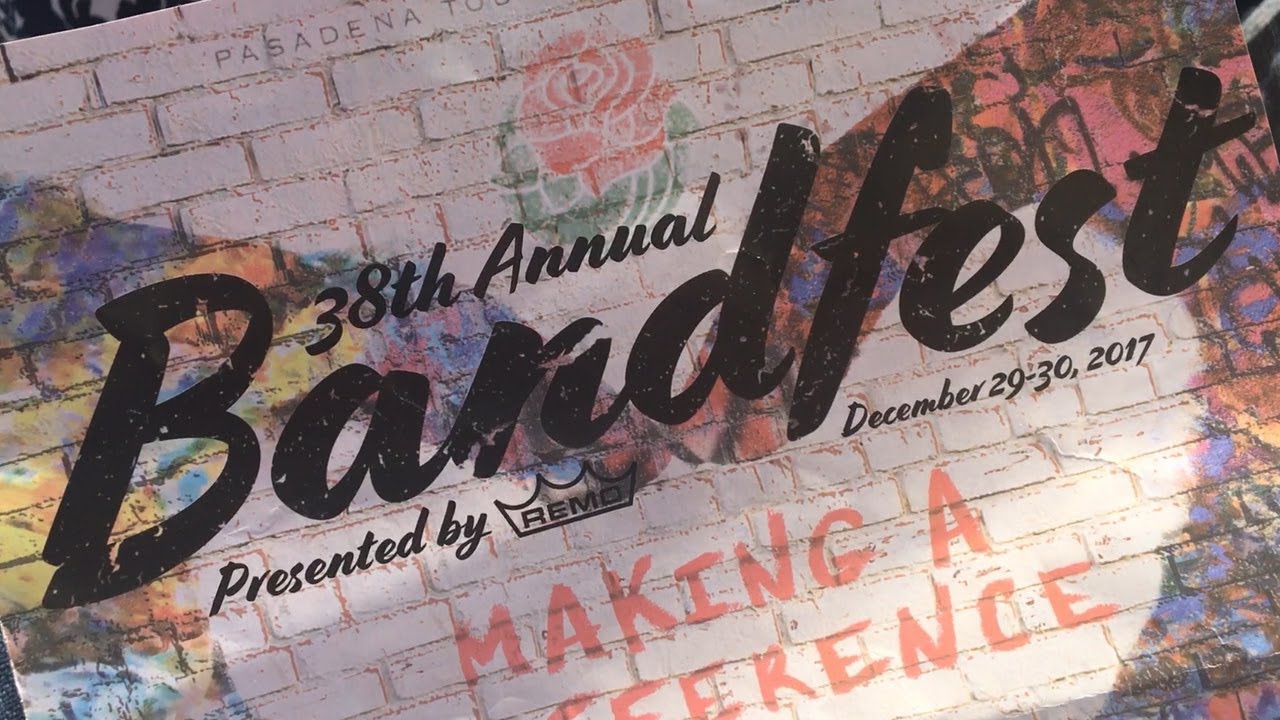 Tournament of Roses Bandfest 2017 Preview 🎺