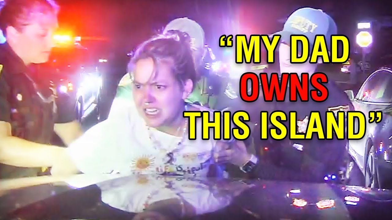 Rich Girl's Meltdown During Arrest: Screams for Dad in Public 😱
