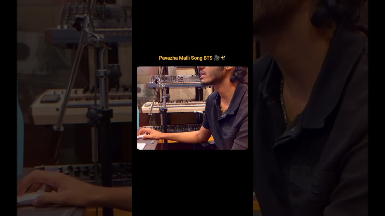 Saiabhyankkar Pavazha Malli Song Mixing BTS 🎥