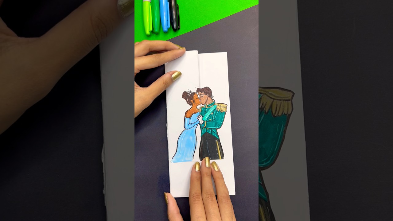 What is your favorite princess? Me: Tiana π #shorts #art #craft #princess #creative #drawing