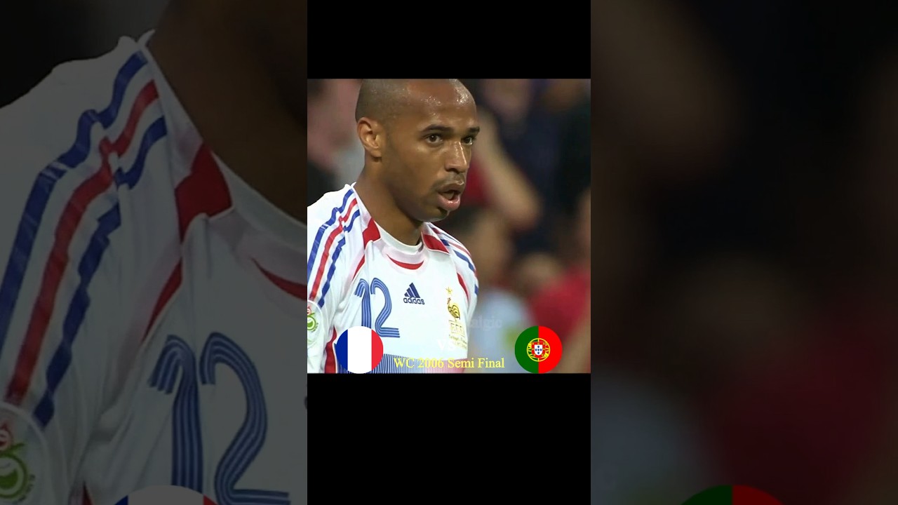 France vs Portugal – 2006 World Cup Semi-Final ⚽