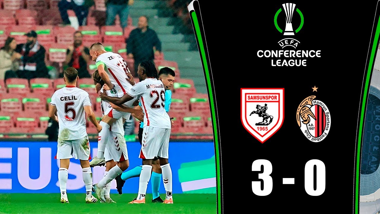 Samsunspor vs Hamrun Spartans 3-0 | UEFA Konferans Ligi 2025/26 Maç Özeti