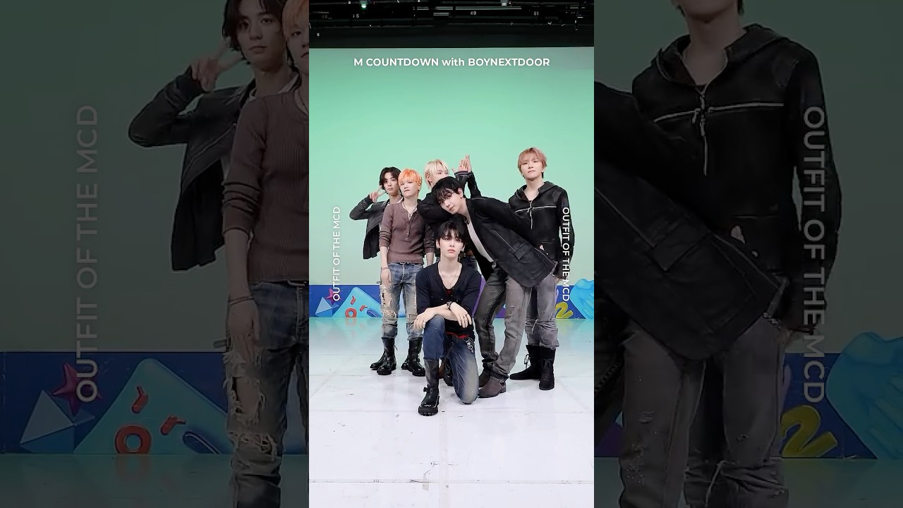 251023 Outfit of the MC D: OOTM with BOYNEXTDOOR on M Countdown