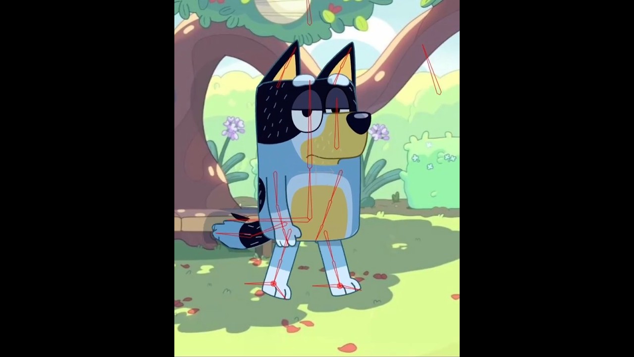 Moho Rig Breakdown: How Bandit from Bluey Is Created! ๐จ