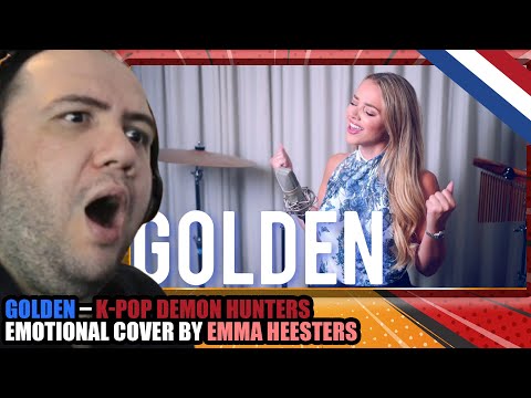 🇳🇱 GOLDEN – K-Pop Demon Hunters | Emma Heesters (Huntr/X, Ejae, Audrey Nuna) | TEACHER PAUL REACTS