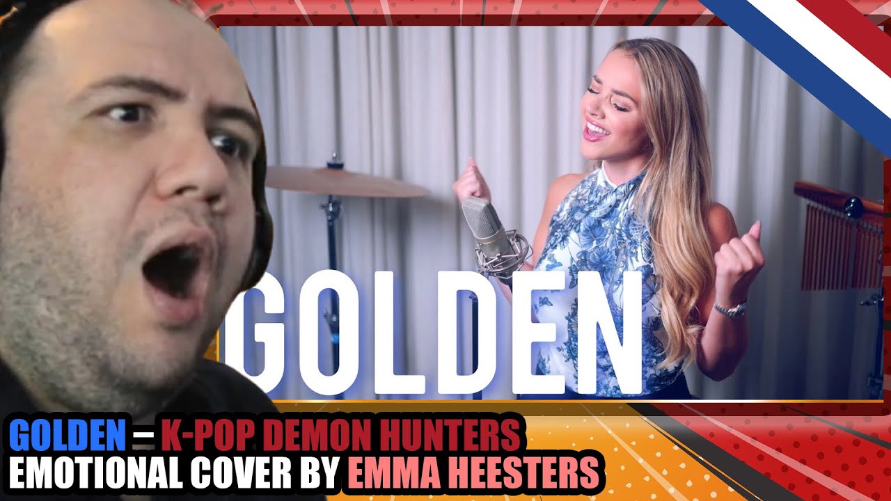 🔥 GOLDEN – K-Pop Demon Hunters | Emma Heesters & Star-studded Cover | Teacher Paul Reacts