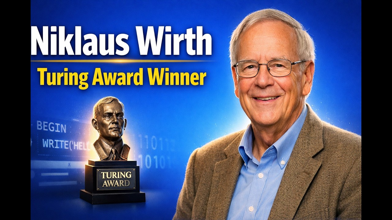 Turing Award Series | Niklaus Wirth | Episode-20
