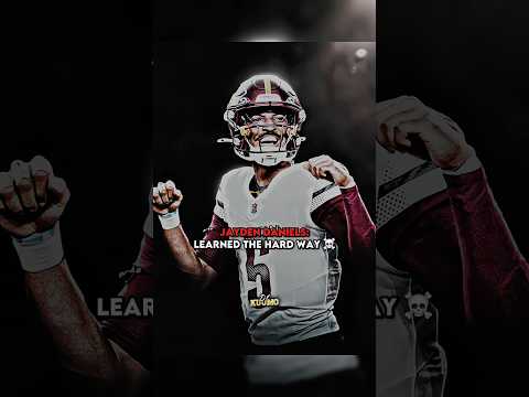 Jayden Daniels in NFL vs College ☠️🔥 #nfl #shorts