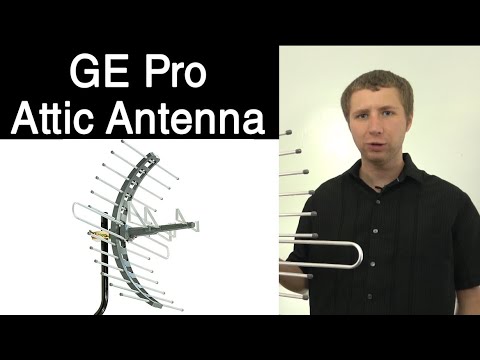 GE Pro Long Range Attic & Outdoor TV Antenna Review 📺