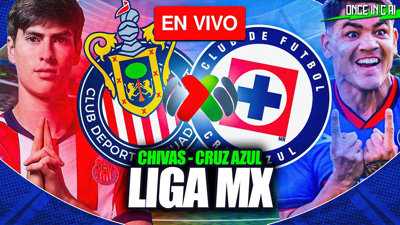 Chivas y Cruz Azul empatan en la ida de la Liguilla ⚽