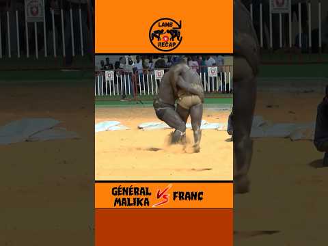 Franc Vs General Malika #luttesénégalaise #lamb #franc #generalmalika #senegal
