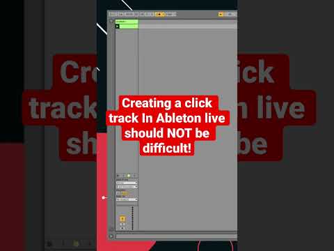 How do you EASILY make a click track In Ableton live in 2023? #abletonlive #musicdirector