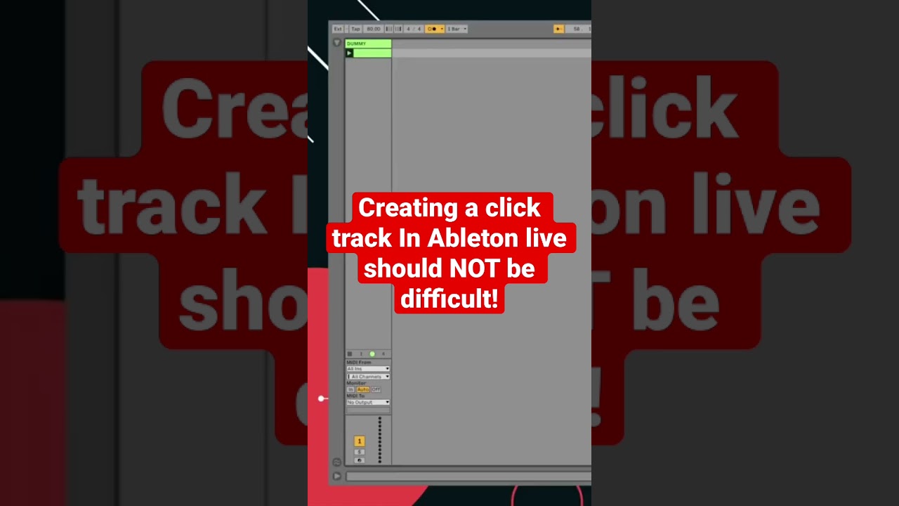 Easiest Way to Create a Click Track in Ableton Live (2023) 🎶