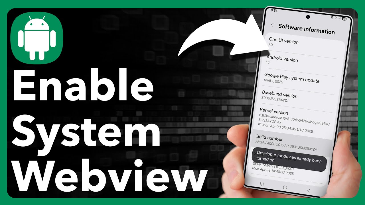 Enable Android System WebView Easily 📱
