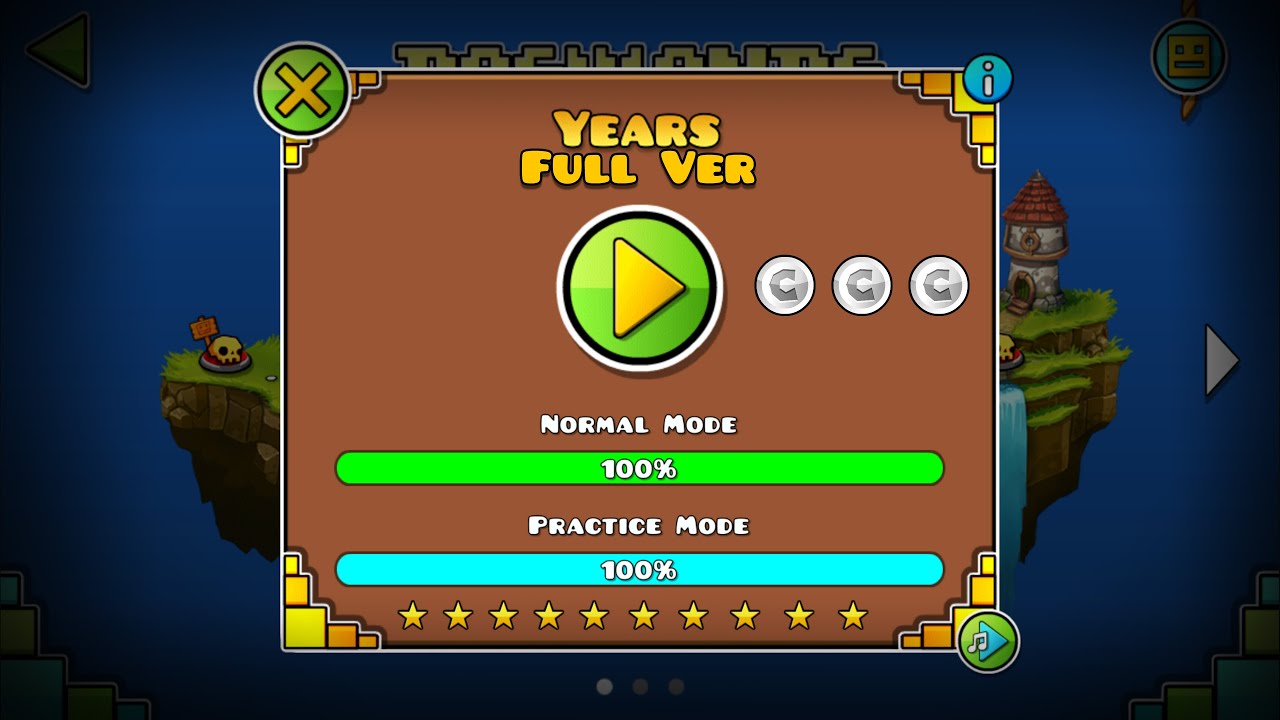 Geometry Dash World: Years Full Version [1080p60] 🎮