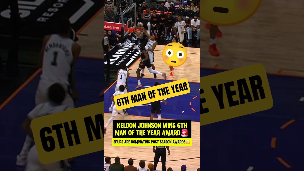 Keldon Johnson Named 2026 NBA 6th Man of the Year 🏆