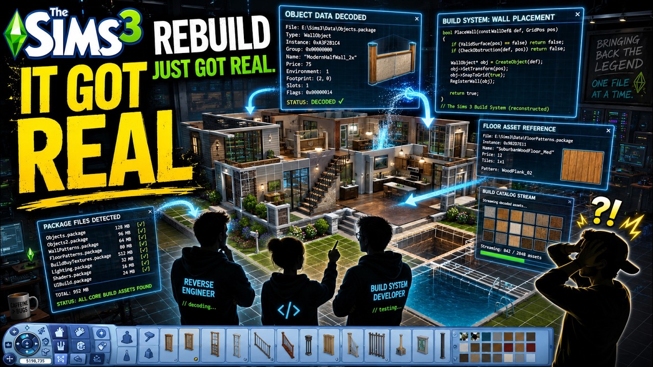 The Sims 3 Rebuild Just Got Real