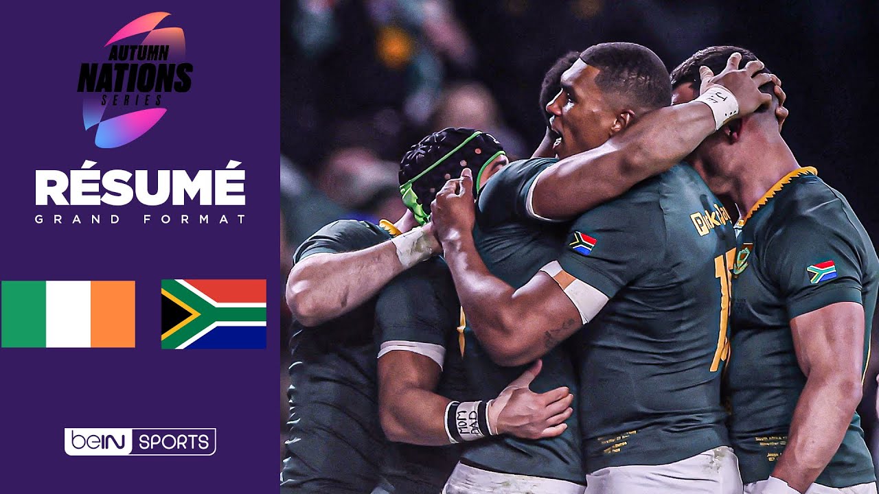 Afrique du Sud invaincue en Irlande 🏉
