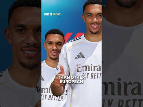 Why Trent won't wear number 66 at Real Madrid! BBC Sport #shorts