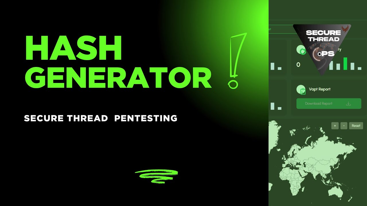 SecureThread Pentest: Hash Generator Overview 🔐