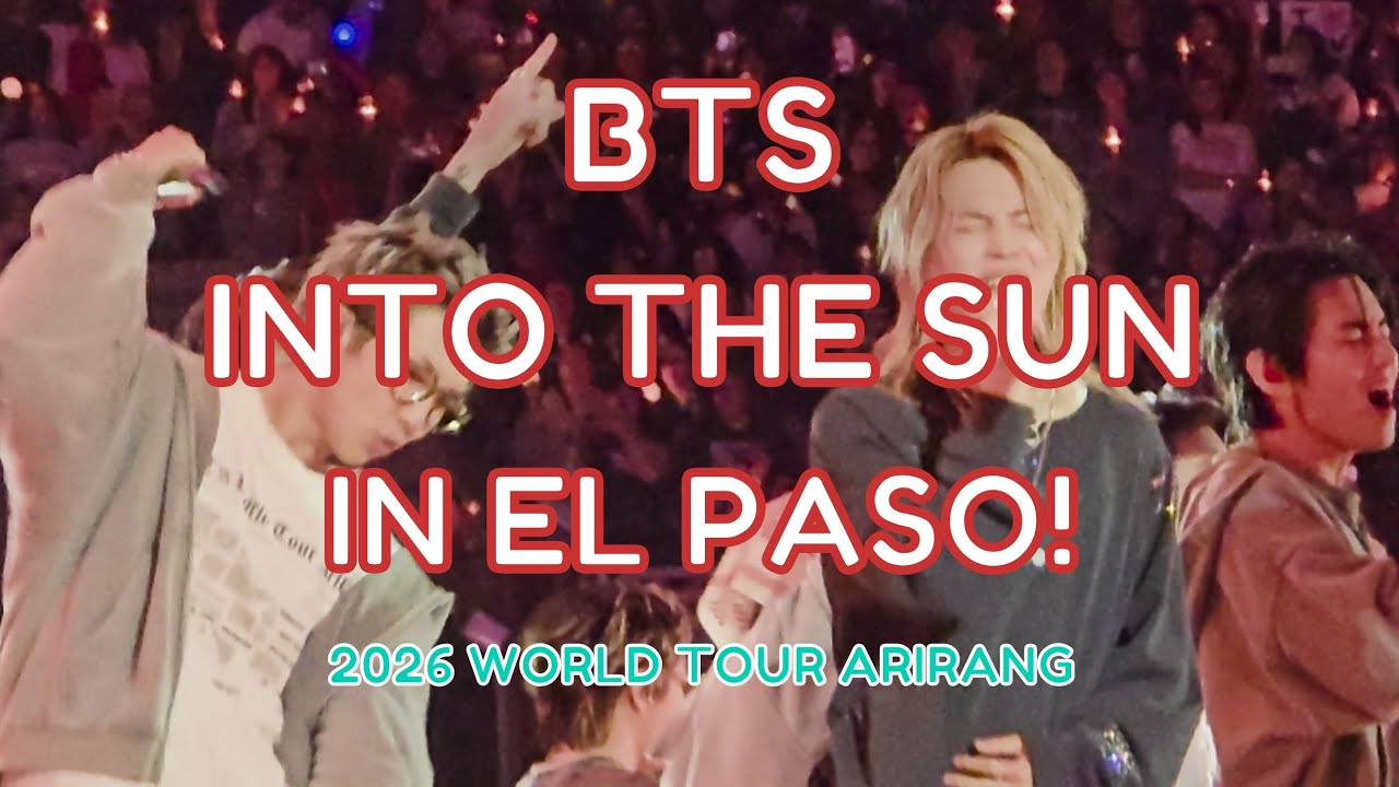 BTS Performs 'Into the Sun' at 2026 World Tour 🌅