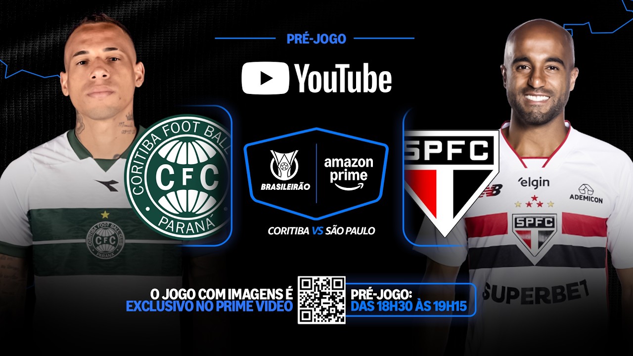 Coritiba x São Paulo ao Vivo no Couto Pereira ⚽