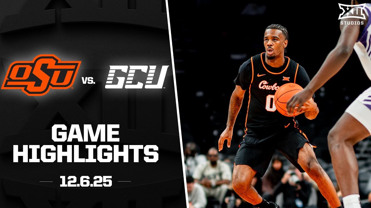 Oklahoma State vs. Grand Canyon Highlights | 2025-26 Big 12 🏀