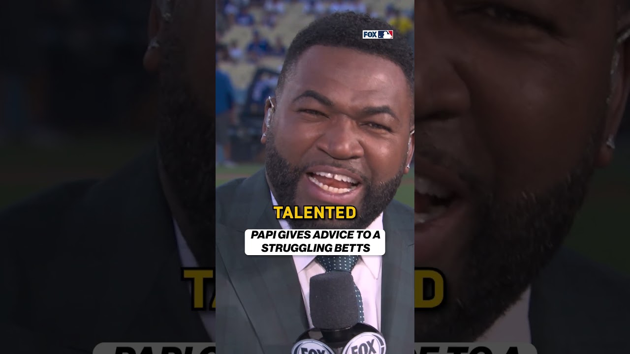 Big Papi's Top Advice for Mookie Betts Before the World Series 👀