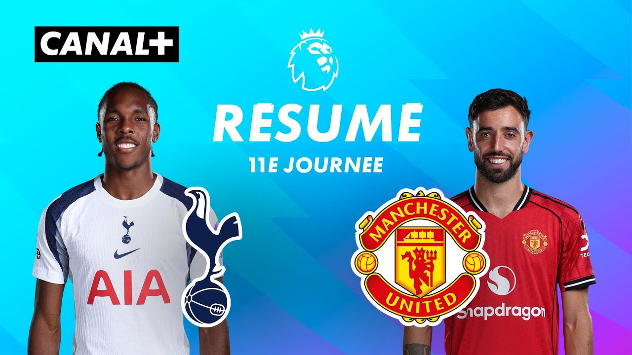 Résumé Tottenham vs Man United - Premier League 2025-26