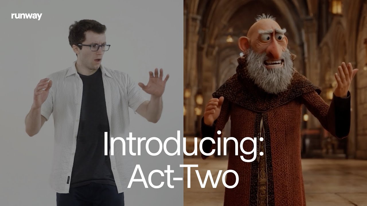 Discover Act-Two by Runway: Next-Gen Motion Capture for Realistic Animations 🎥