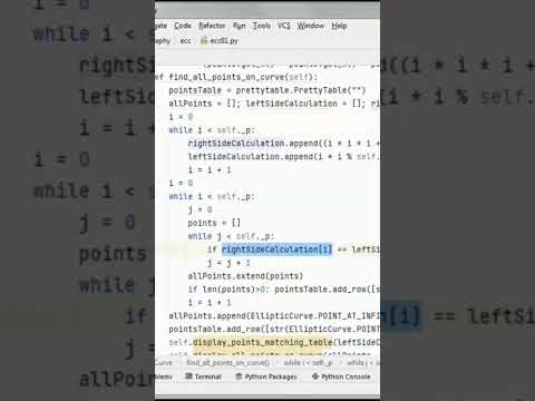 Find all points on Elliptic Curve
