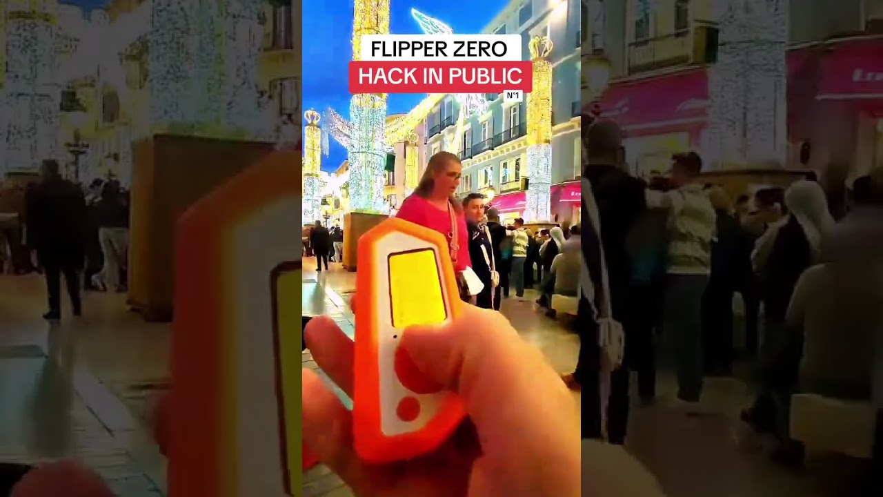 This gadget is INCREDIBLE! 🔥Flipper Zero Hack In Public Flipper Zero Hacks😈#flipperzero#hackinpublic