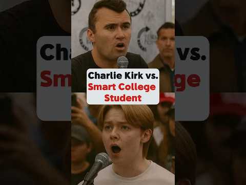 Charlie Kirk Debates Smart College Student.