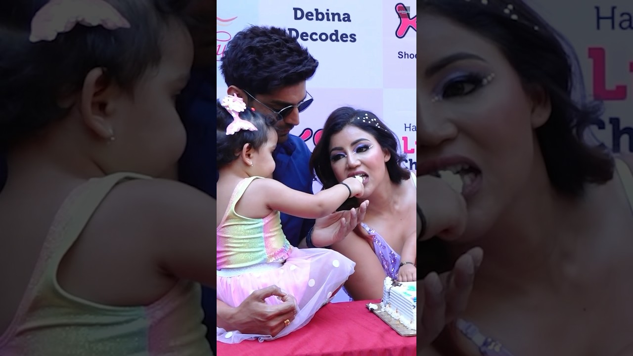 Lianna's Birthday Cake Cutting 🎂 with Debina & Gurmeet