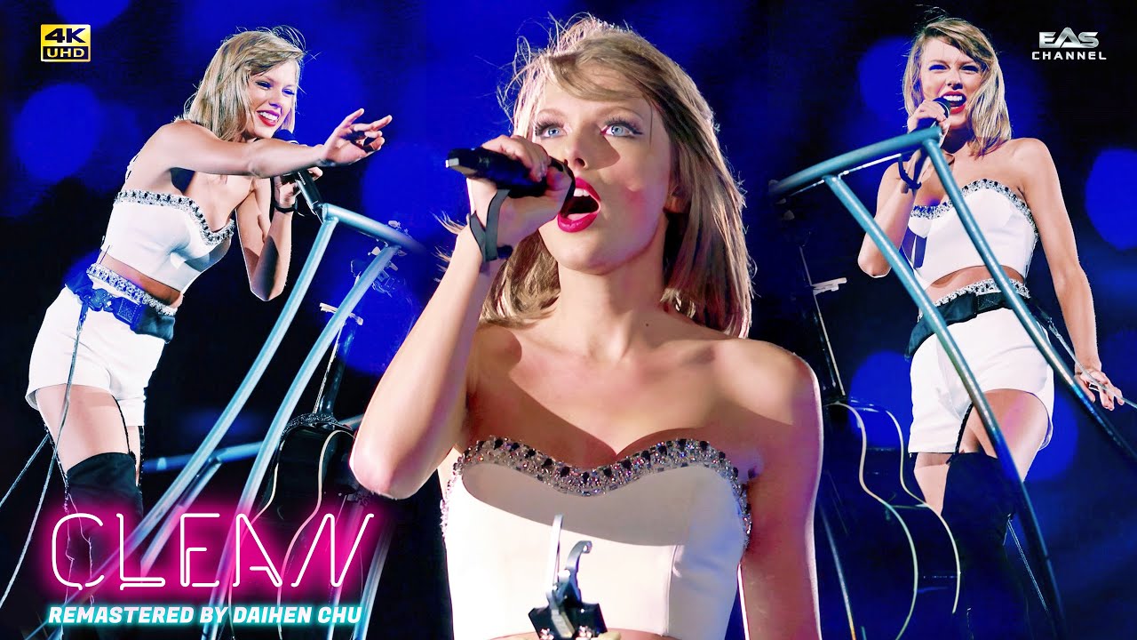 Taylor Swift - Clean (Remastered 4K) | 1989 World Tour