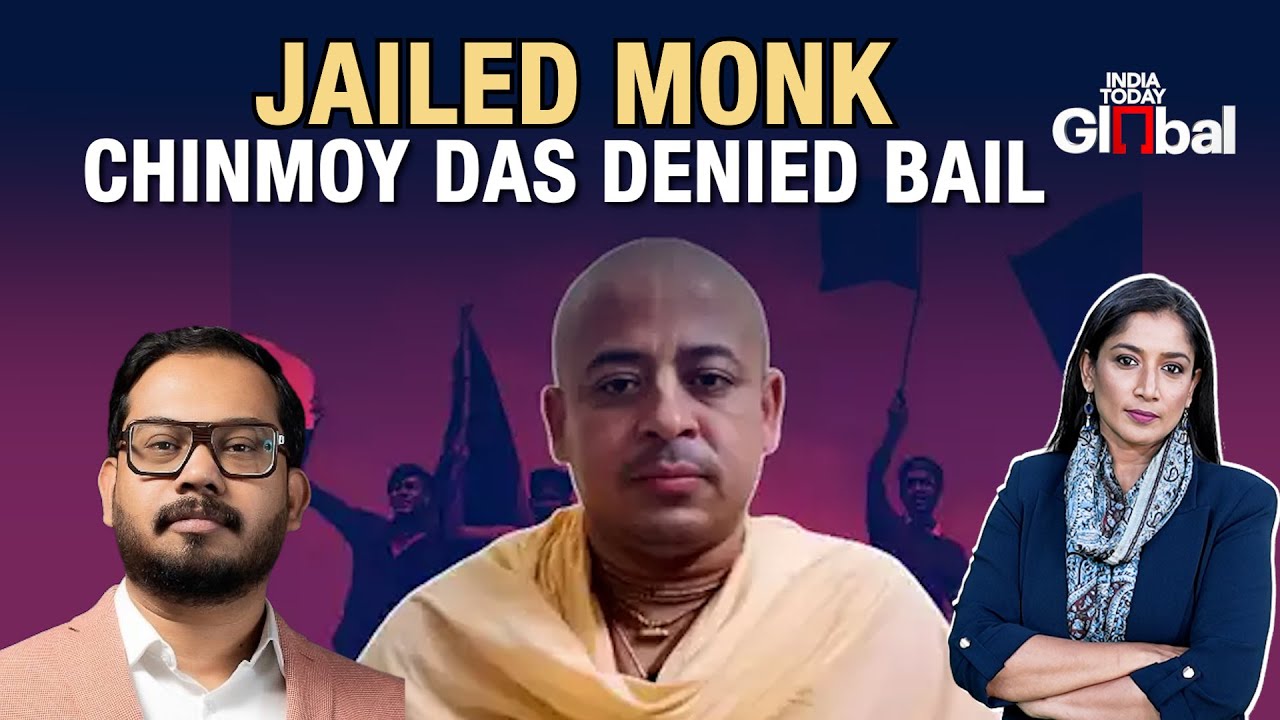 LIVE: Islamic Chants Heard As Bangladesh Court Denies Bail to Hindu Monk Chinmoy Das