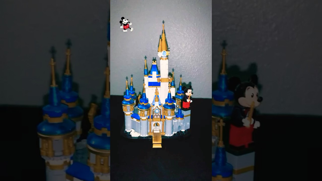 Lego Disney Mini Castle with Amazing Details 🏰