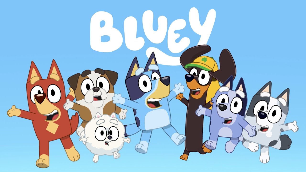 Bluey Extended Theme Song 🎶 | Join the Fun with Bluey and Friends!