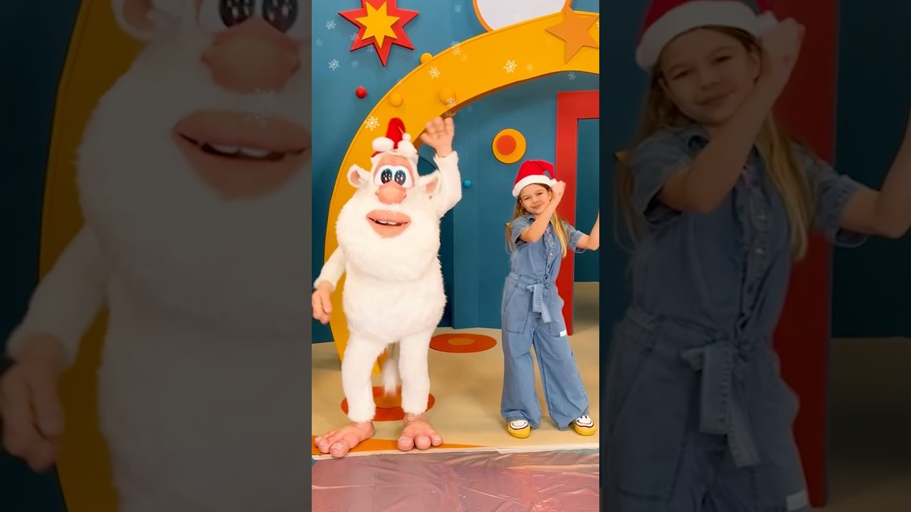 Booba Dances to Jingle Bell Rock 🎄 #shorts